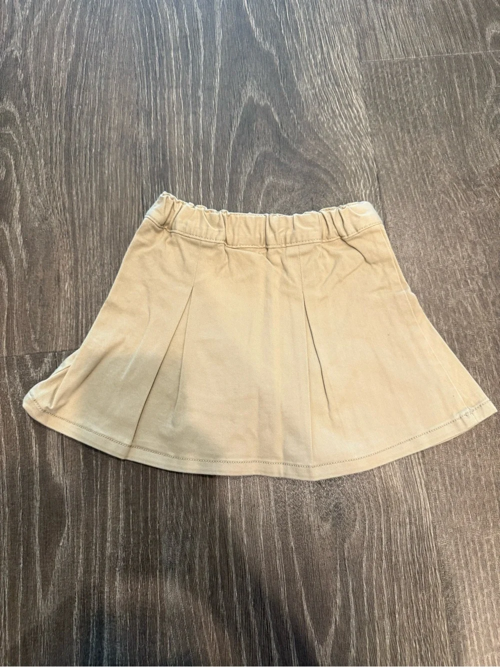 NWT Children’s Place 2T Khaki Button-Front Skirt with Bow Detail - School Unifor